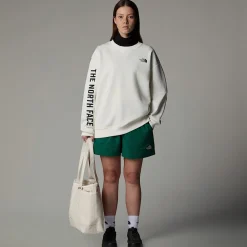 Sudadera Con Estampado Gráfico Varsity Para Mujer