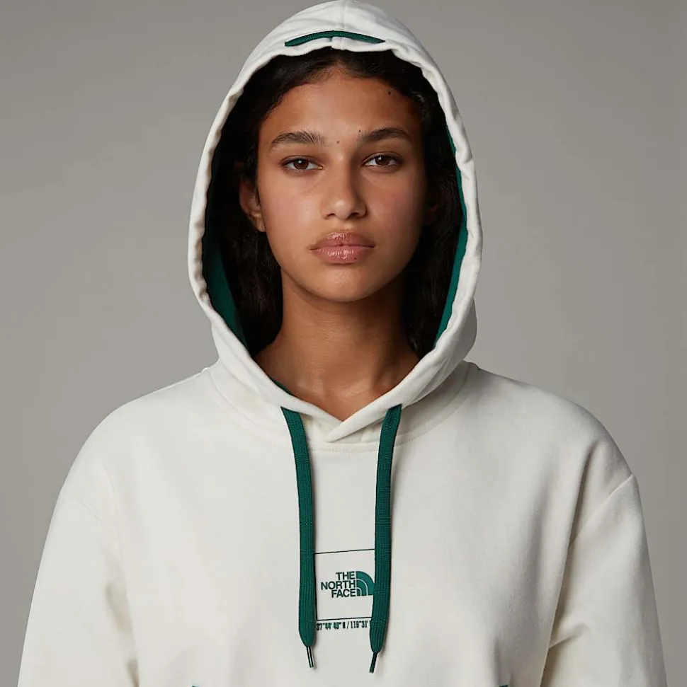 Sudadera Corta Con Capucha Coordinates Para Mujer