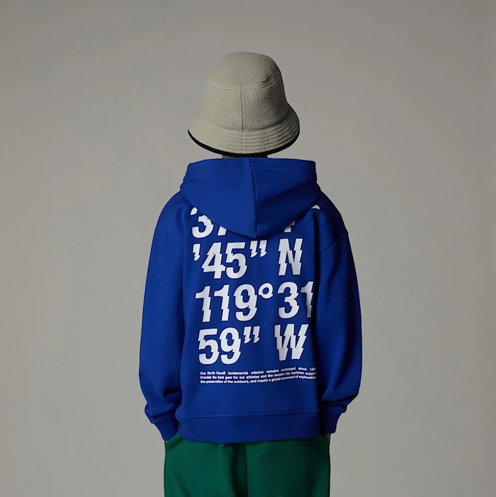 Sudadera Holgada Con Capucha Y Estampado Gráfico Coordinates Para Niño