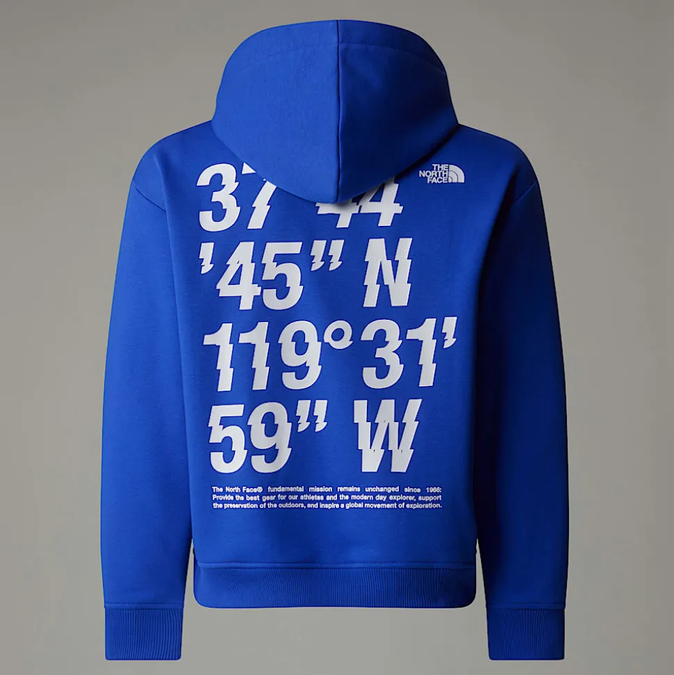 Sudadera Holgada Con Capucha Y Estampado Gráfico Coordinates Para Niño