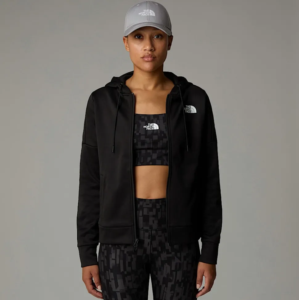 Sudadera Polar Con Capucha Y Cremallera Integral Reaxion Para Mujer