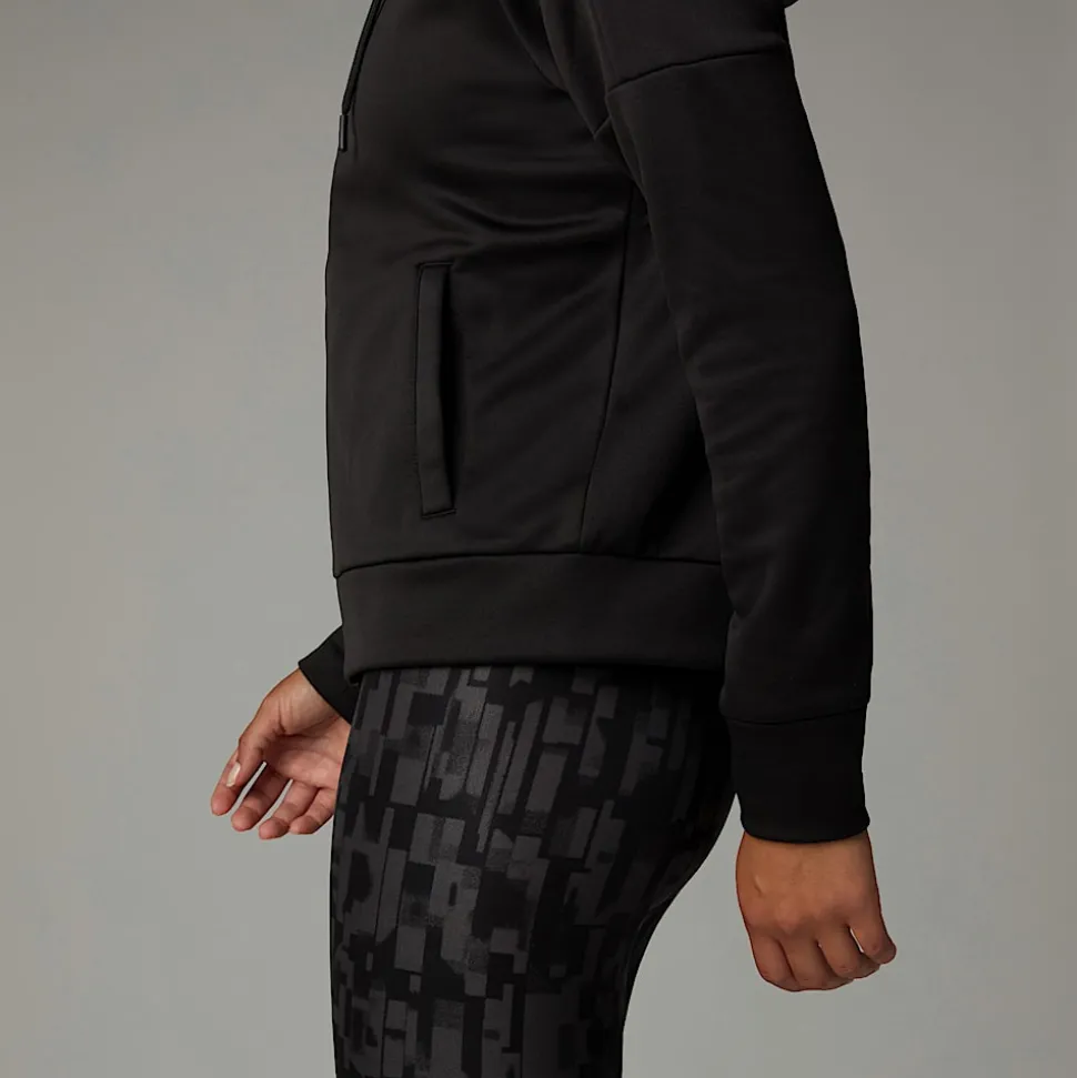 Sudadera Polar Con Capucha Y Cremallera Integral Reaxion Para Mujer